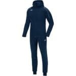 JAKO Kinder Trainingsanzug Polyester Classico mit Kapuze blau F09