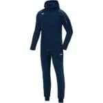 JAKO Trainingsanzug Polyester Classico mit Kapuze blau F09