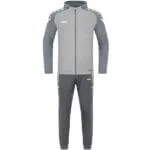 JAKO Trainingsanzug Polyester Performance mit Kapuze grau F845