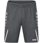 JAKO Kinder Trainingsshort Challenge grau weiß F821