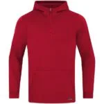 JAKO Zip Hoodie Pro Casual rot F141