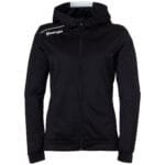 Kempa Damen Player Kapuzenjacke Women schwarz weiß F222