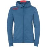 Kempa Damen Player Kapuzenjacke Women grau rot F183