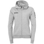 Kempa Damen Status Kapuzenjacke Women grau F213