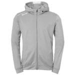 Kempa Player Hood Jacket grau weiß F213