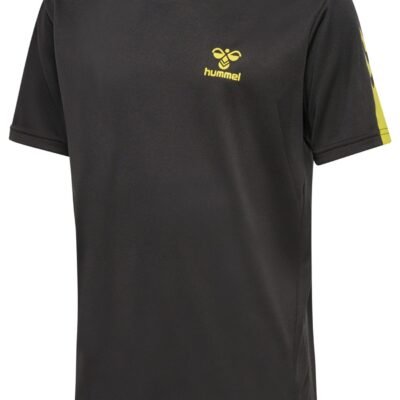 hummel-hmlACTIVE-PL-JERSEY-SS-KIDS-grau-gelb-F2246hmlACTIVE-PL-JERSEY-SS-KIDS-OBSIDIANSULPHUR-SPRING-116