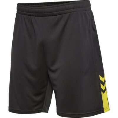 hummel-hmlACTIVE-PL-SHORTS-grau-gelb-F2246hmlACTIVE-PL-SHORTS-OBSIDIANSULPHUR-SPRING-2XL