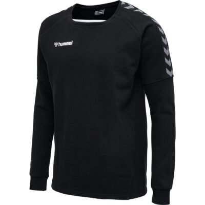 hummel-hmlAUTHENTIC-TRAINING-SWEAT-schwarz-weiss-F2114