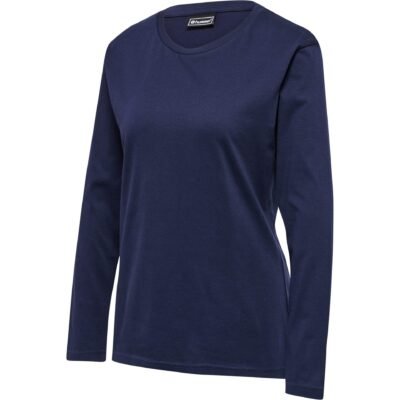 hummel-hmlRED-HEAVY-T-SHIRT-LS-WOMAN-blau-F7026hmlRED-HEAVY-T-SHIRT-LS-WOMAN-MARINE-L
