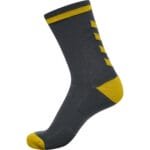 hummel ELITE INDOOR SOCK LOW PA grau grün F2375