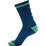 hummel ELITE INDOOR SOCK LOW PA grün blau F6011