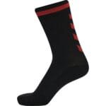 hummel ELITE INDOOR SOCK LOW PA schwarz rot F2953