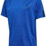 hummel hmlACTIVE PL JERSEY S/S KIDS blau F7251