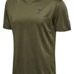 hummel hmlACTIVE PL JERSEY S/S grün F6453