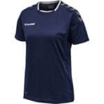 hummel hmlAUTHENTIC POLY JERSEY WOMAN S/S blau F7026