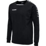 hummel hmlAUTHENTIC TRAINING SWEAT schwarz weiß F2114