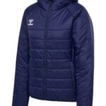 hummel hmlGO QUILTED HOOD JACKET WOMAN blau F7026