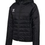 hummel hmlGO QUILTED HOOD JACKET WOMAN schwarz F2001