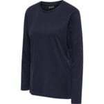 hummel hmlRED BASIC T-SHIRT L/S WOMAN blau F7026