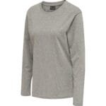 hummel hmlRED BASIC T-SHIRT L/S WOMAN grau F2006