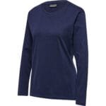 hummel hmlRED HEAVY T-SHIRT L/S WOMAN blau F7026