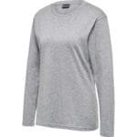 hummel hmlRED HEAVY T-SHIRT L/S WOMAN grau F2006