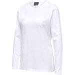 hummel hmlRED HEAVY T-SHIRT L/S WOMAN weiß F9001