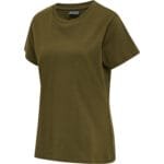 hummel hmlRED HEAVY T-SHIRT S/S WOMAN grün F6086