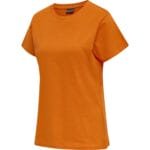 hummel hmlRED HEAVY T-SHIRT S/S WOMAN orange F5190