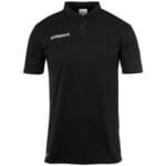 uhlsport Kinder Essential Poly Polo Shirt schwarz F222