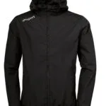 uhlsport Kinder Essential Regenjacke schwarz weiß F222