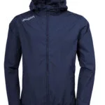 uhlsport Kinder Essential Regenjacke blau weiß F183