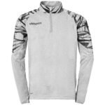 uhlsport Goal 25 1/4 Zip Top schwarz grau F213