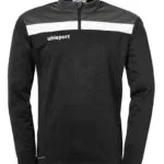 uhlsport Kinder Offense 23 1/4 Zip Top schwarz grau F222