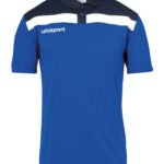 uhlsport Offense 23 Polo Shirt blau weiß F182