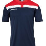 uhlsport Offense 23 Polo Shirt blau rot F183