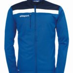 uhlsport Kinder Offense 23 Poly Jacke blau weiß F182