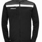 uhlsport Kinder Offense 23 Poly Jacke schwarz grau F222