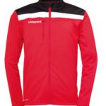 uhlsport Kinder Offense 23 Poly Jacke rot schwarz F152