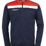 uhlsport Kinder Offense 23 Poly Jacke blau rot F183