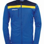 uhlsport Kinder Offense 23 Poly Jacke blau gelb F182