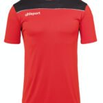 uhlsport Kinder Offense 23 Poly Shirt rot schwarz F152