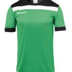 uhlsport Offense 23 Trikot Kurzarm grün schwarz F202