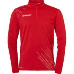 uhlsport Score 26 1/4 Zip Top rot weiß F152